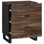 Armadio da Notte Noce 50 x 33 x 62 cm Legno ingegnerizzato