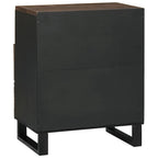 Armadio da Notte Noce 50 x 33 x 62 cm Legno ingegnerizzato