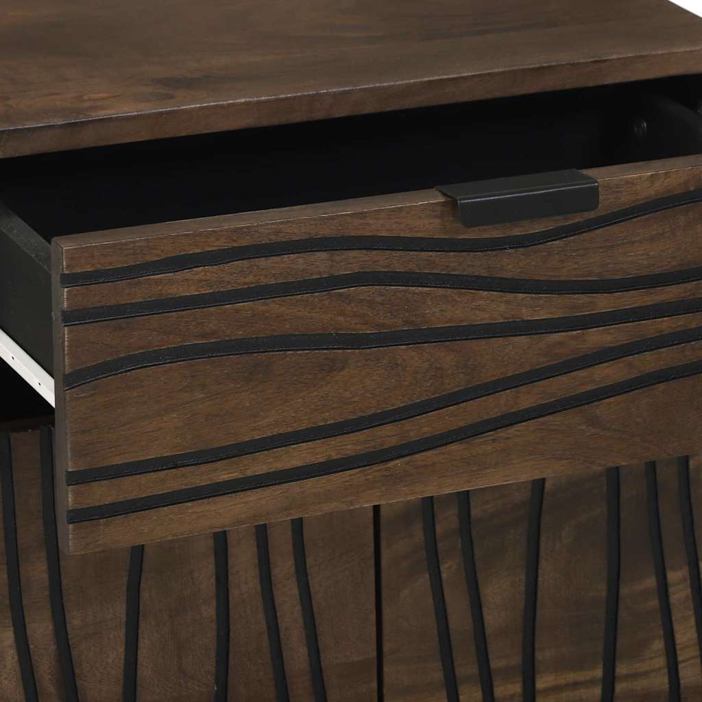 Armadio da Notte Noce 50 x 33 x 60 cm Legno ingegnerizzato