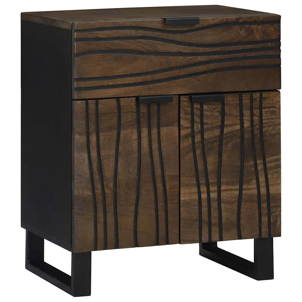 Armadio da Notte Noce 50 x 33 x 60 cm Legno ingegnerizzato