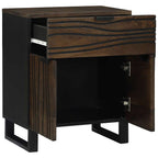 Armadio da Notte Noce 50 x 33 x 60 cm Legno ingegnerizzato
