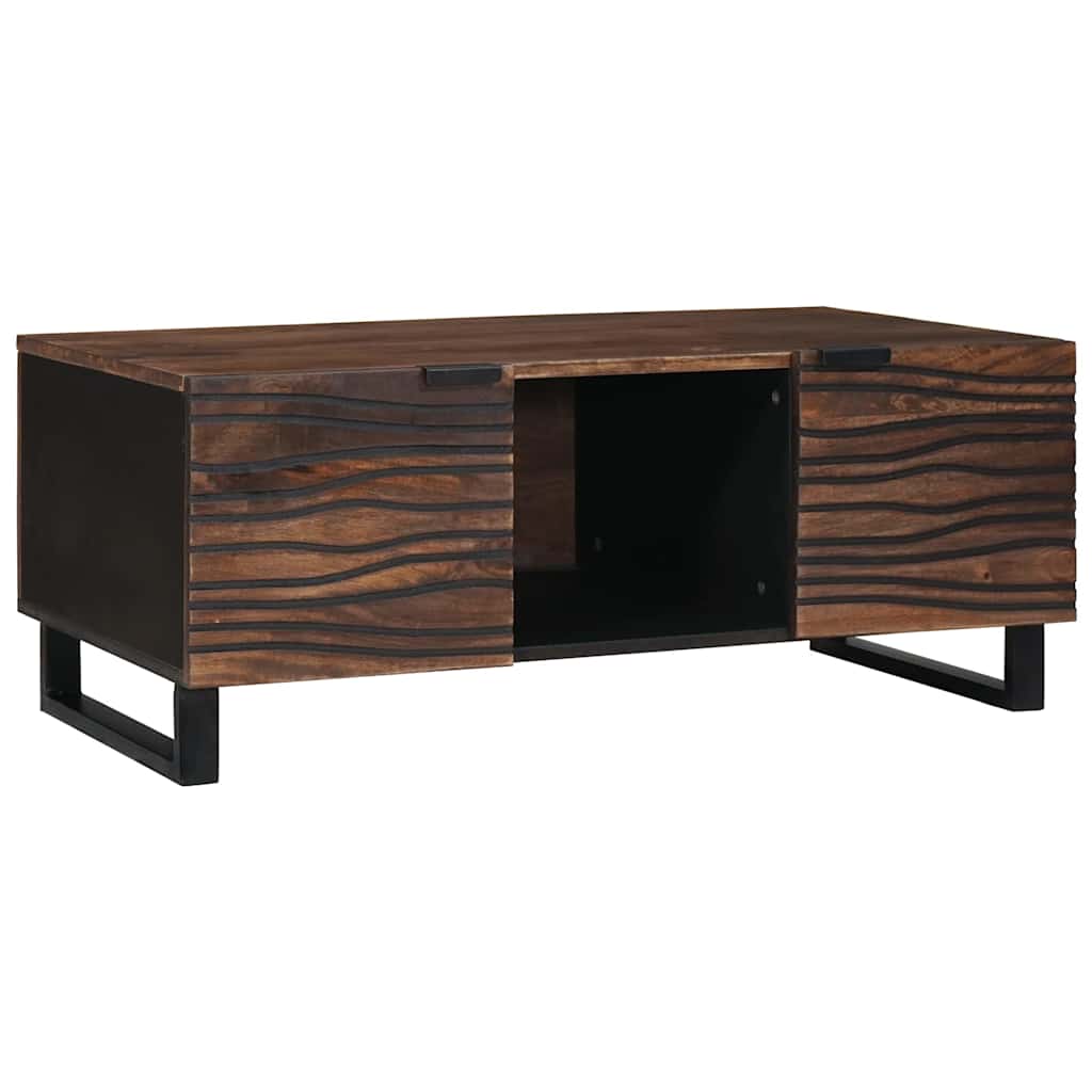 Tavolino da salotto Noce 100 x 54 x 40 cm Legno ingegnerizzato