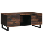 Tavolino da salotto Noce 100 x 54 x 40 cm Legno ingegnerizzato
