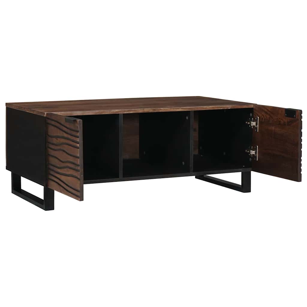 Tavolino da salotto Noce 100 x 54 x 40 cm Legno ingegnerizzato