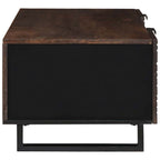 Tavolino da salotto Noce 100 x 54 x 40 cm Legno ingegnerizzato