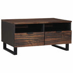 Tavolino da salotto Noce 80 x 54 x 40 cm Legno ingegnerizzato