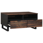 Tavolino da salotto Noce 80 x 54 x 40 cm Legno ingegnerizzato