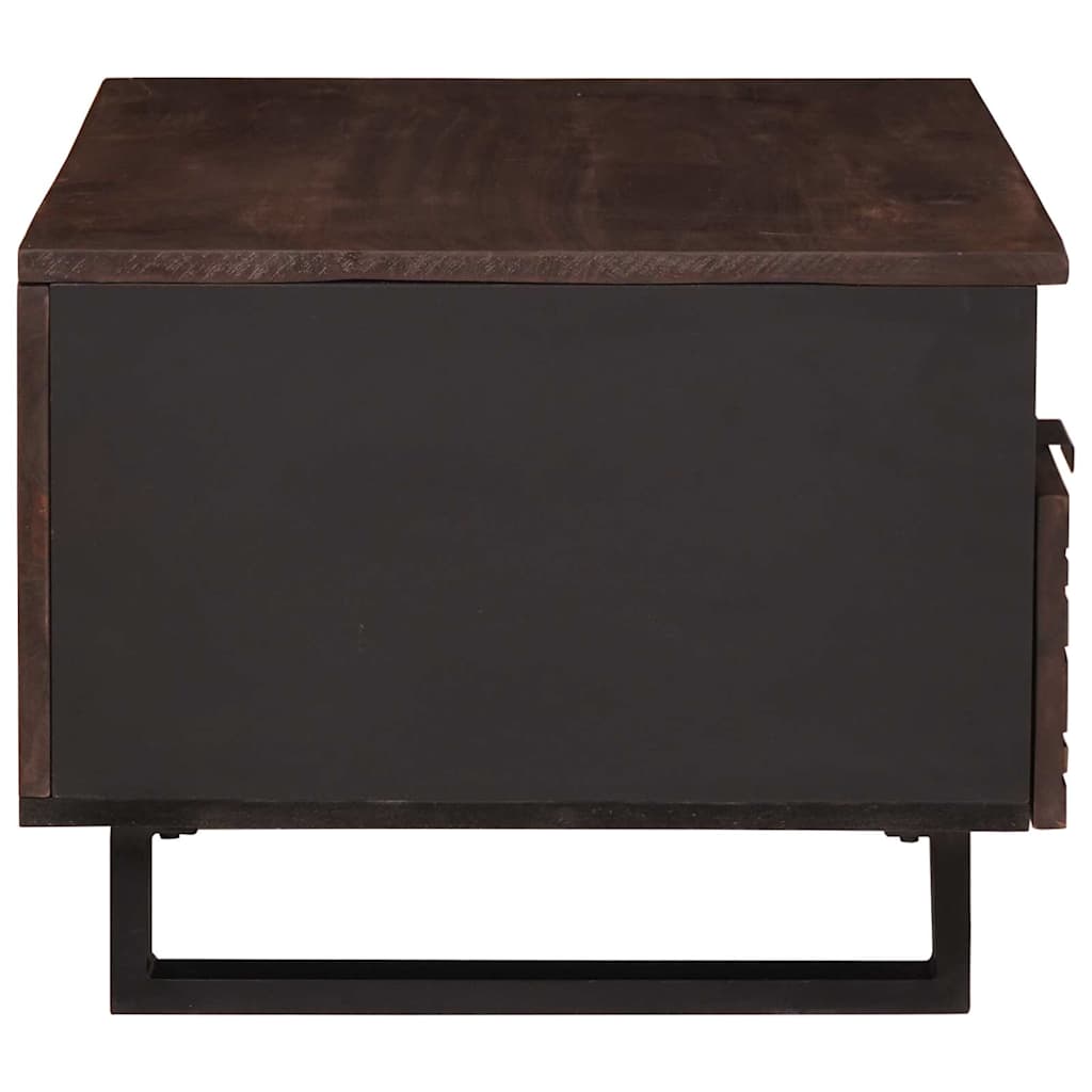 Tavolino da salotto Noce 80 x 54 x 40 cm Legno ingegnerizzato