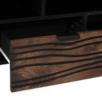 Unità TV con cassetto Noce 105 x 33 x 46 cm Legno multistrato