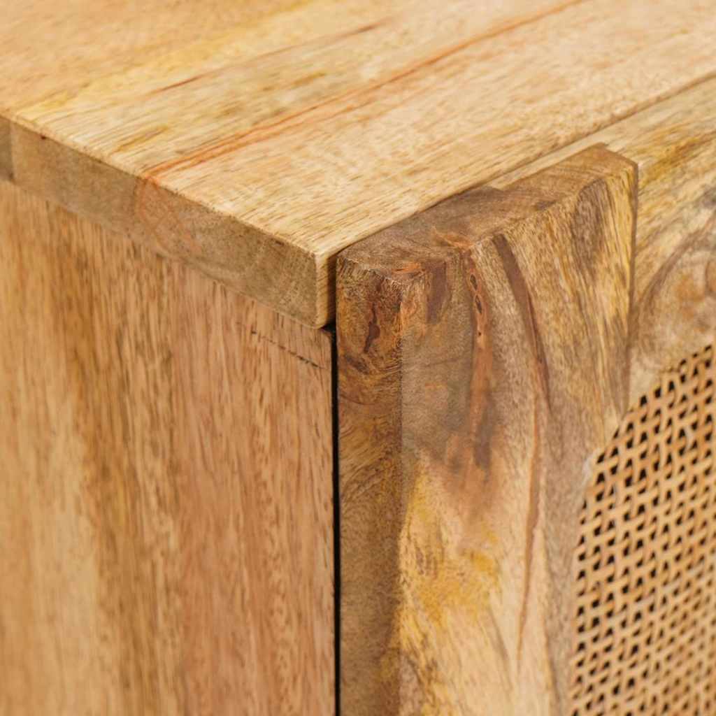 Armadio da Notte 2 pcs Naturale 40 x 33 x 46 cm