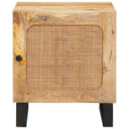 Armadio da Notte 2 pcs Naturale 40 x 33 x 46 cm