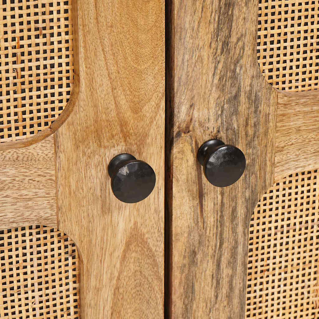 Credenza Marrone 60 x 33 x 75 cm Legno di mango massello