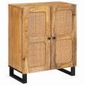 Credenza Marrone 60 x 33 x 75 cm Legno di mango massello