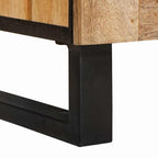 Credenza Marrone 60 x 33 x 75 cm Legno di mango massello
