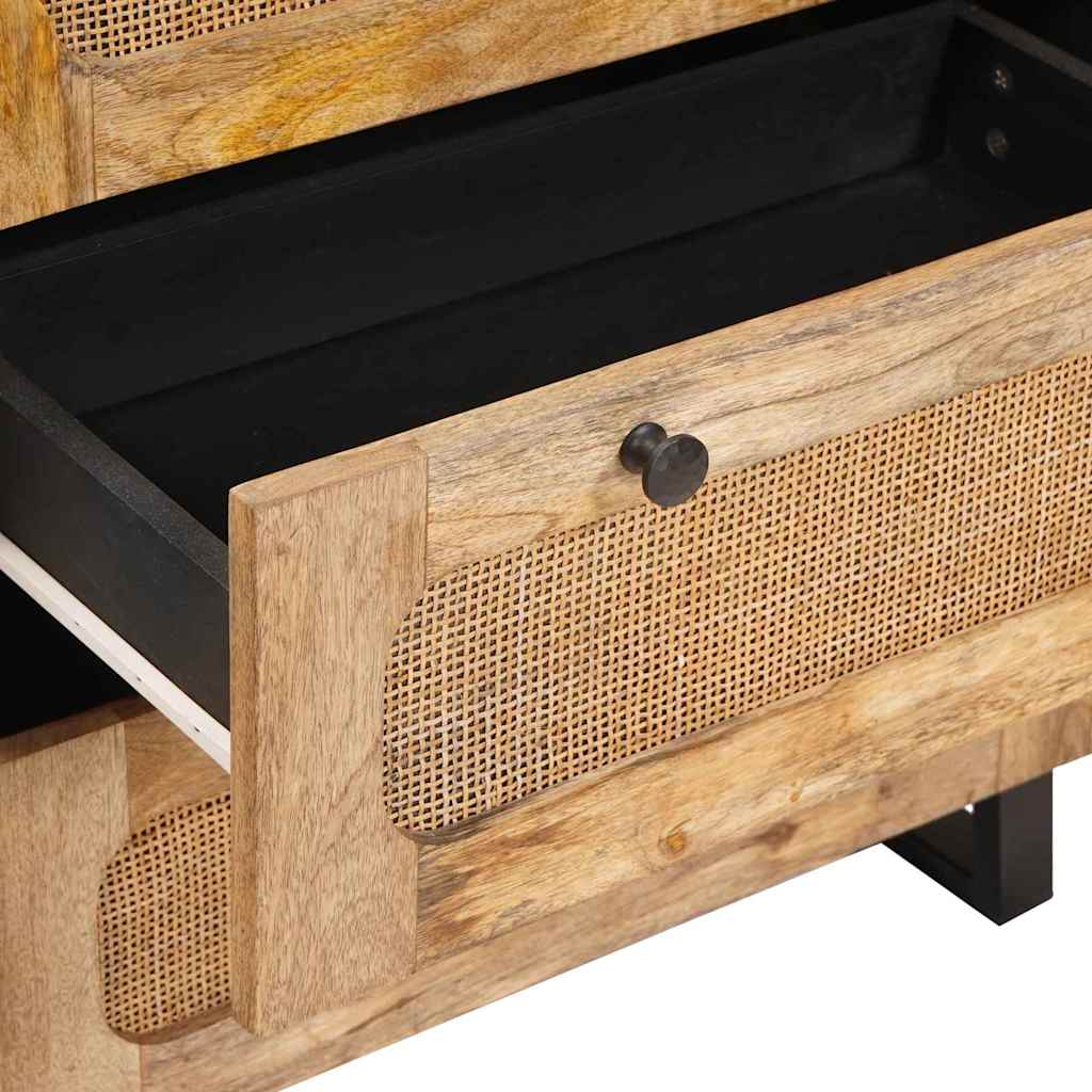 Credenza Marrone 60 x 33 x 75 cm Legno di mango massello
