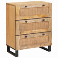 Credenza Marrone 60 x 33 x 75 cm Legno di mango massello