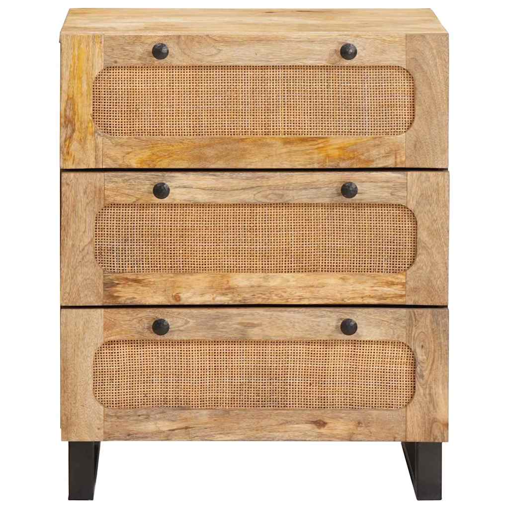 Credenza Marrone 60 x 33 x 75 cm Legno di mango massello