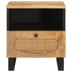Armadio da Notte con cassetto Naturale 40 x 33 x 46 cm