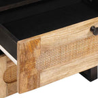 Armadio da Notte con cassetto Naturale 50 x 33 x 62 cm