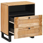 Armadio da Notte con cassetto Naturale 50 x 33 x 62 cm