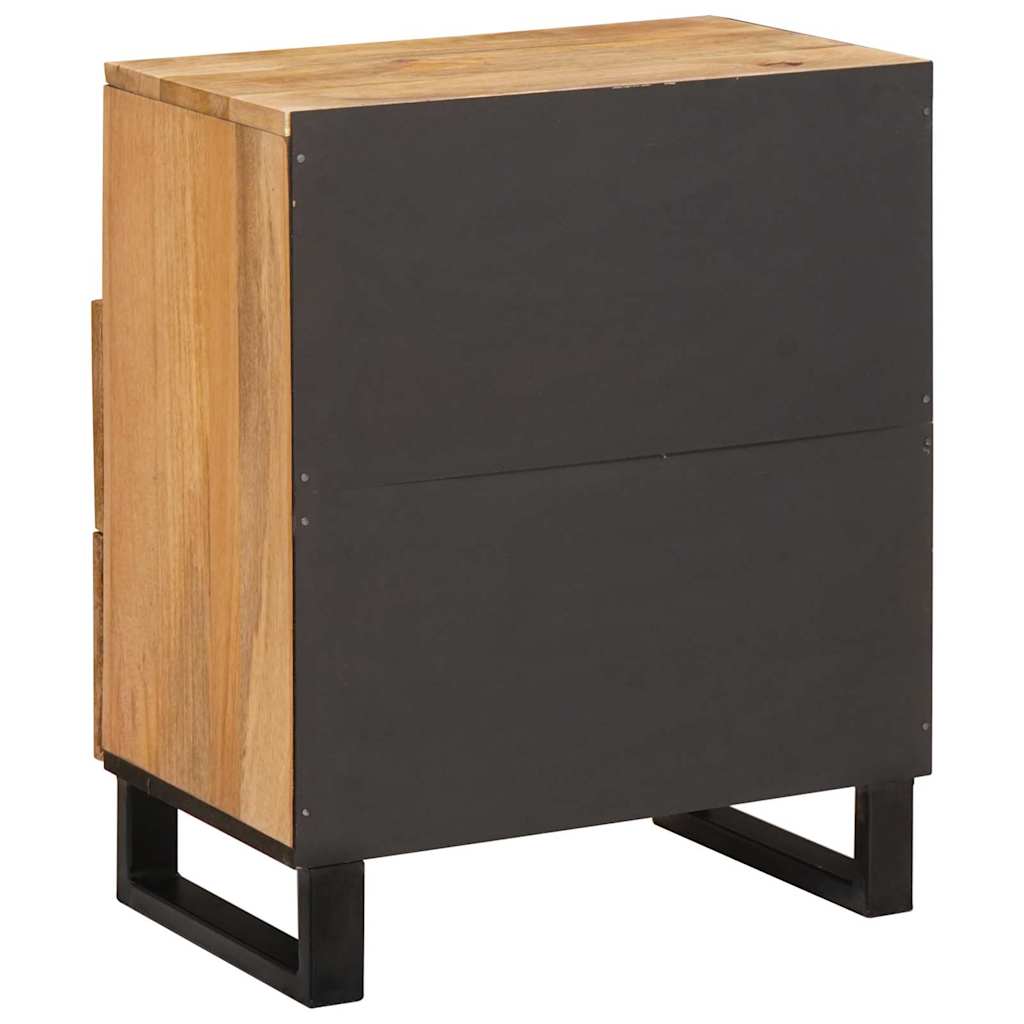 Armadio da Notte con cassetto Naturale 50 x 33 x 62 cm