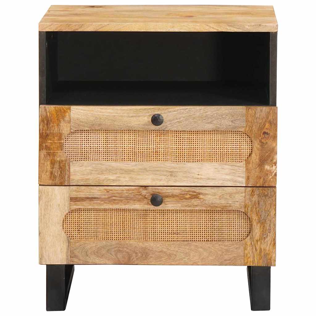Armadio da Notte con cassetto Naturale 50 x 33 x 62 cm