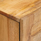 Armadio da Notte con cassetto Naturale 50 x 33 x 60 cm