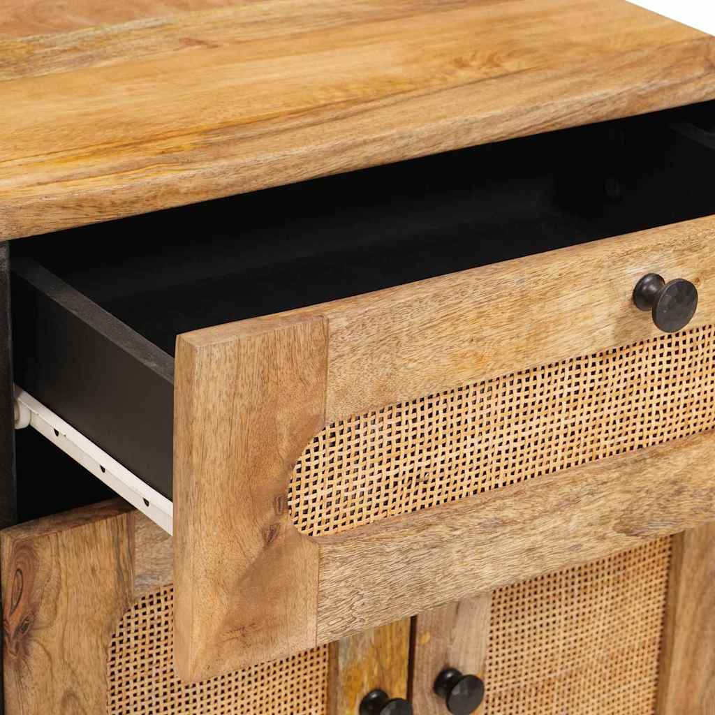 Armadio da Notte con cassetto Naturale 50 x 33 x 60 cm