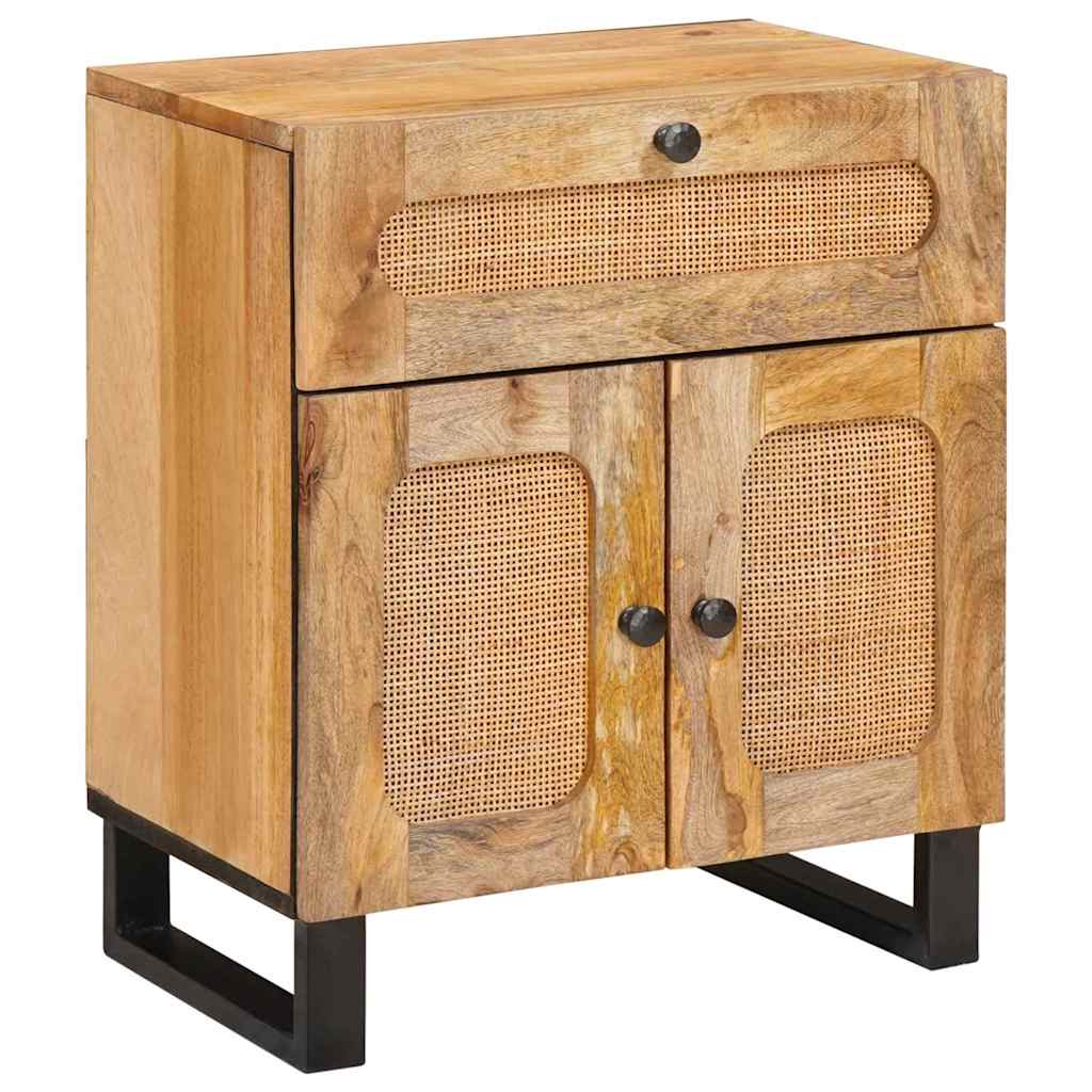 Armadio da Notte con cassetto Naturale 50 x 33 x 60 cm