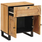 Armadio da Notte con cassetto Naturale 50 x 33 x 60 cm