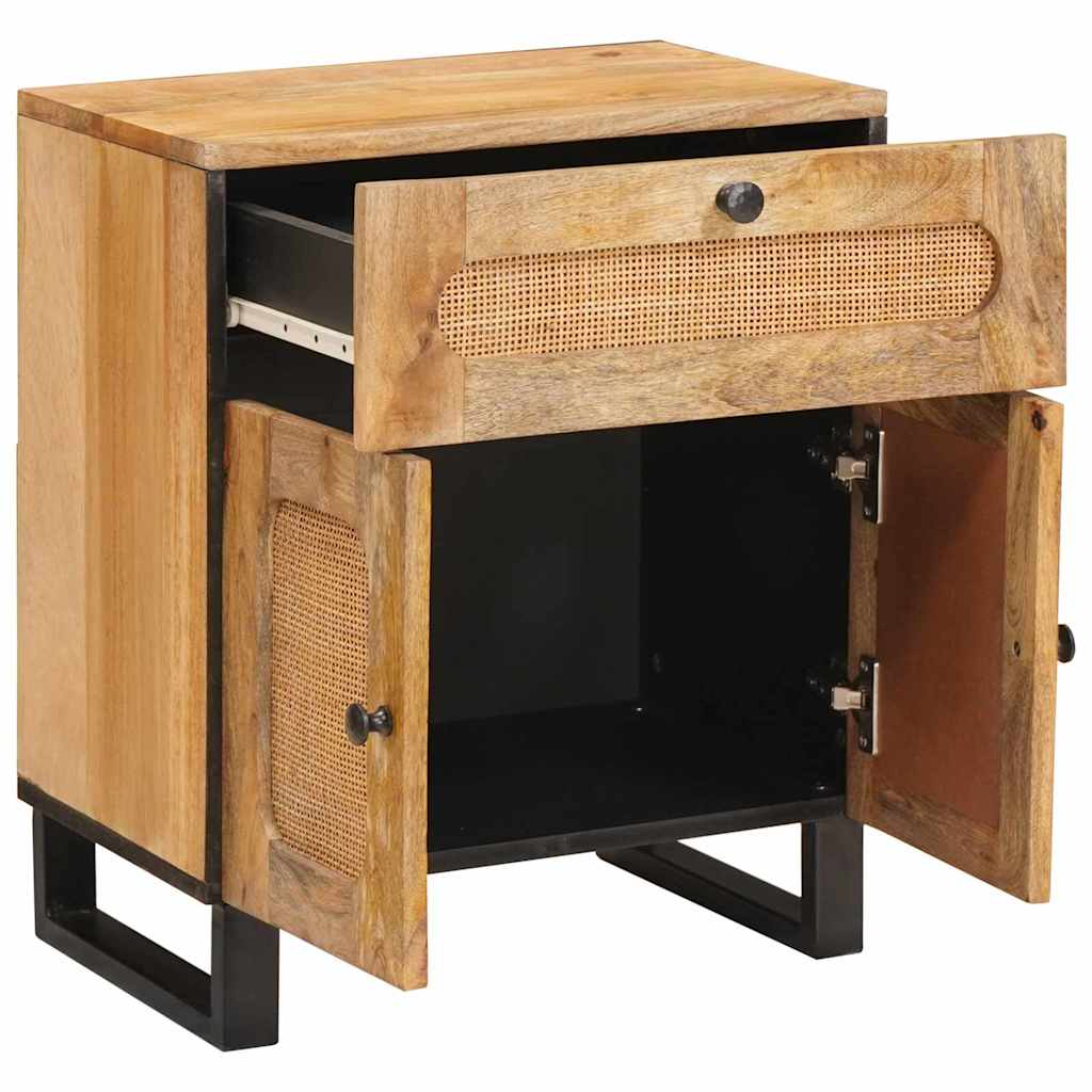 Armadio da Notte con cassetto Naturale 50 x 33 x 60 cm