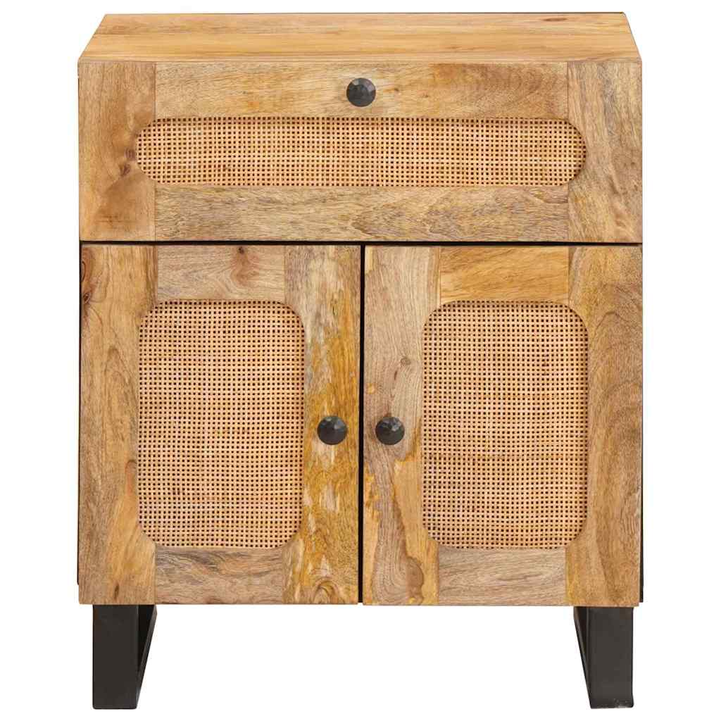 Armadio da Notte con cassetto Naturale 50 x 33 x 60 cm