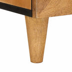 Armadio da Notte 2 pcs Marrone Chiaro 80 x 50 x 40 cm