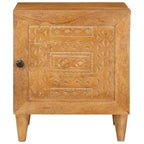 Armadio da Notte 2 pcs Marrone Chiaro 80 x 50 x 40 cm