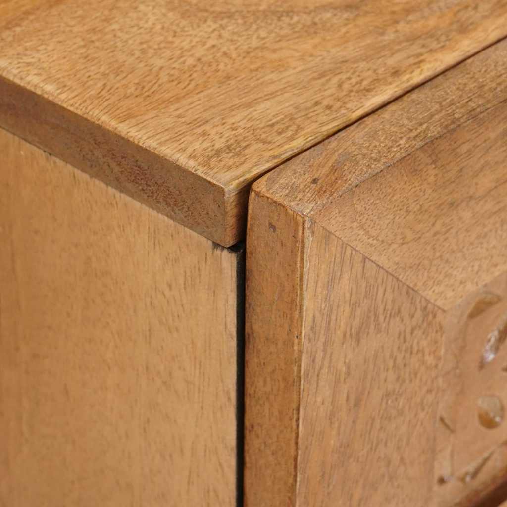 Armadio da Notte 2 pcs Marrone Chiaro 40 x 33 x 46 cm