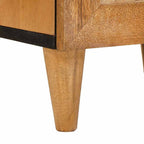 Armadio da Notte 2 pcs Marrone Chiaro 40 x 33 x 46 cm