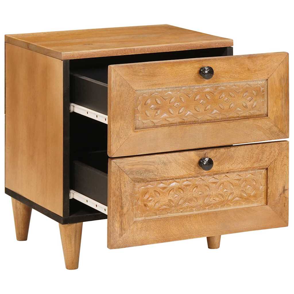 Armadio da Notte 2 pcs Marrone Chiaro 40 x 33 x 46 cm