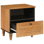 Armadio da Notte Marrone Chiaro 40 x 33 x 46 cm