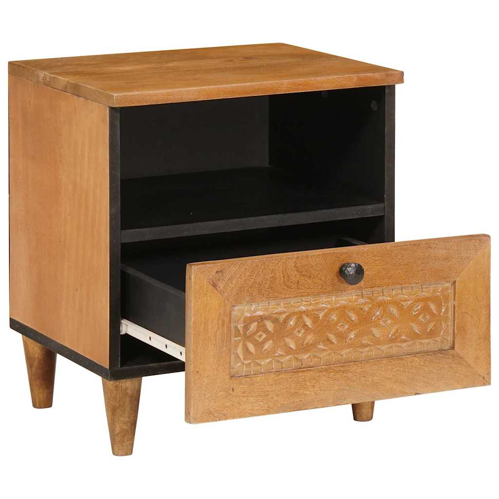 Armadio da Notte 2 pcs Marrone Chiaro 40 x 33 x 46 cm