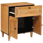 Armadio da Notte Marrone Chiaro 50 x 33 x 60 cm