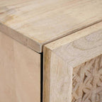 Armadio da Notte Bianco 80 x 50 x 40 cm Legno ingegnerizzato
