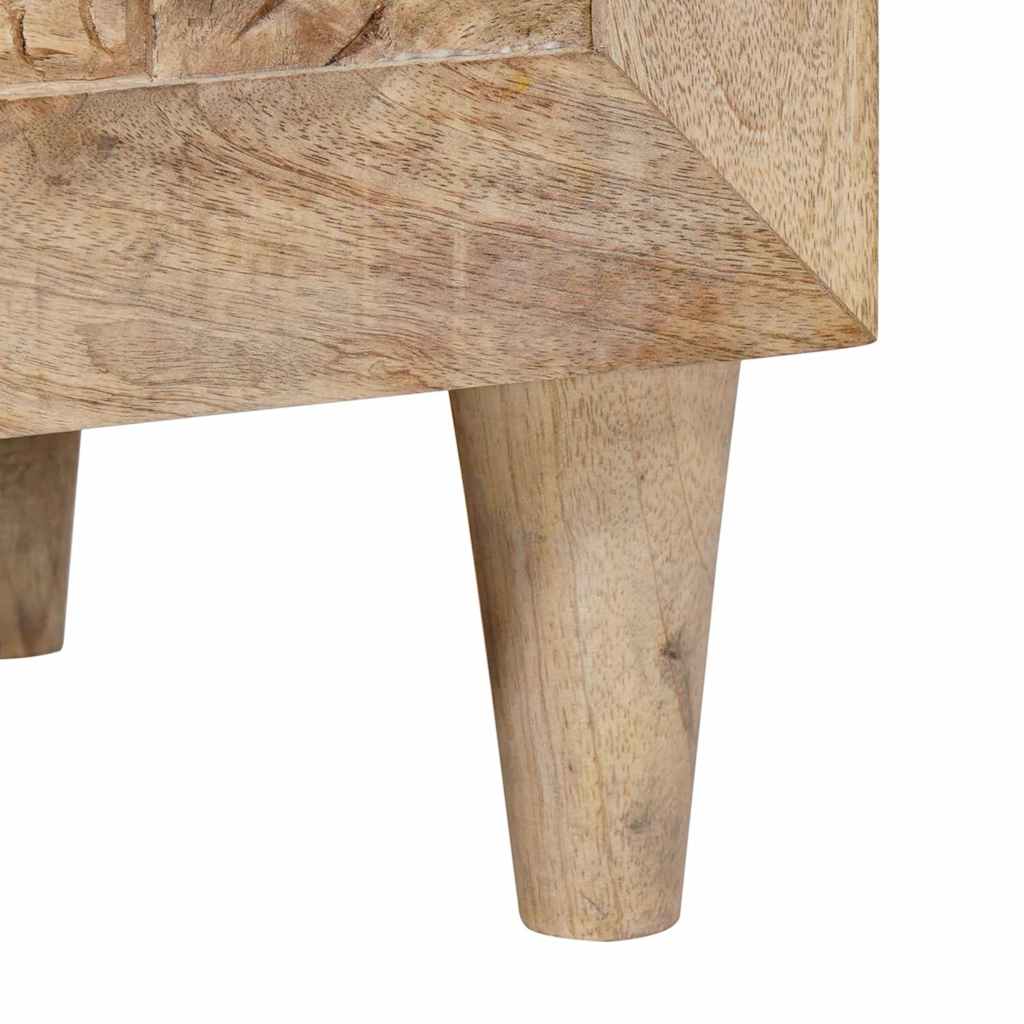 Armadio da Notte Bianco 80 x 50 x 40 cm Legno ingegnerizzato
