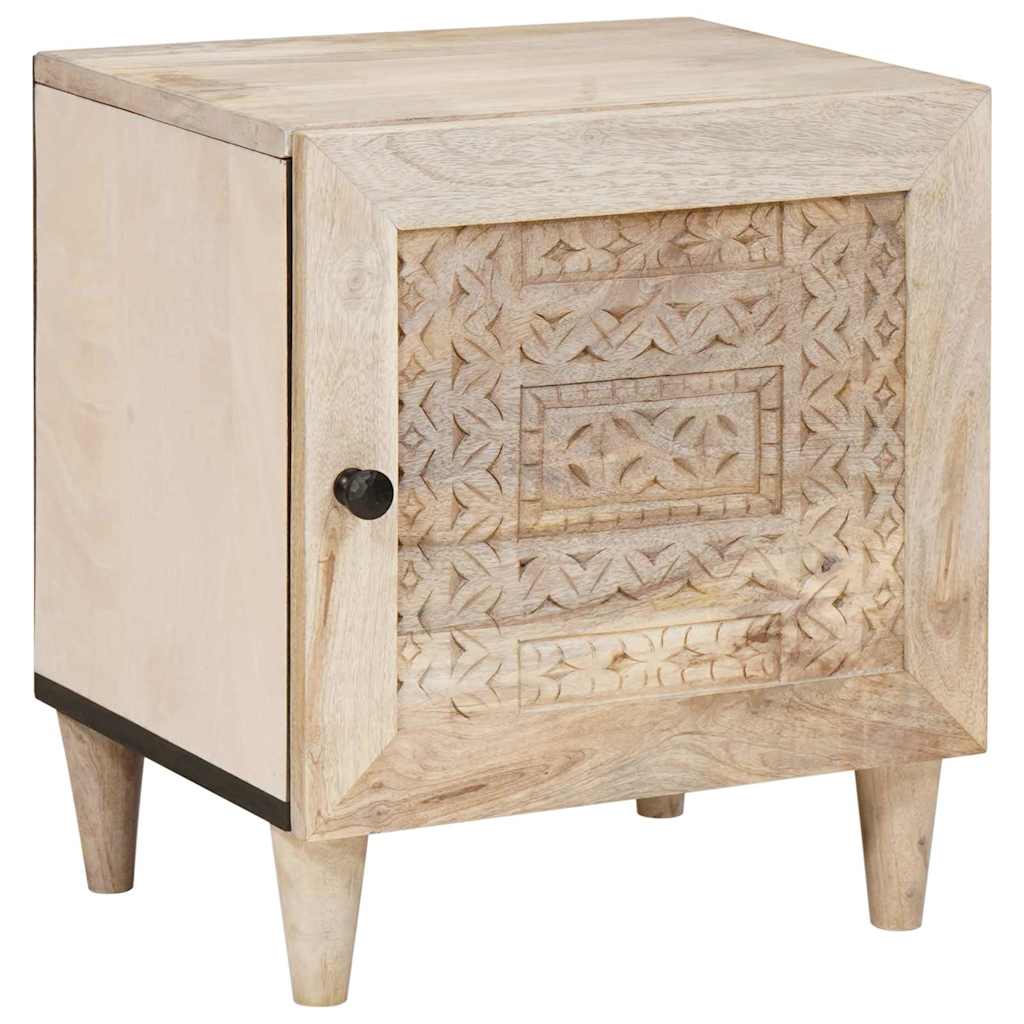 Armadio da Notte Bianco 80 x 50 x 40 cm Legno ingegnerizzato