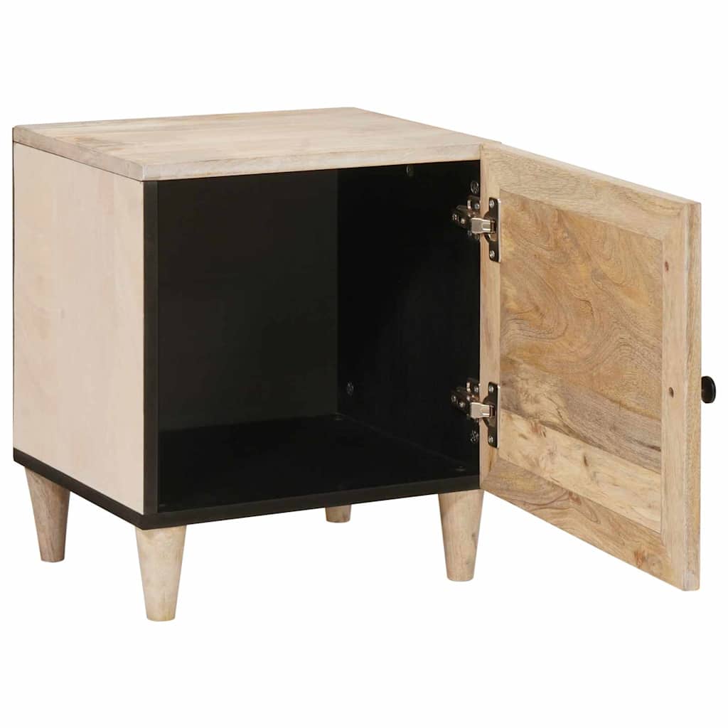 Armadio da Notte Bianco 80 x 50 x 40 cm Legno ingegnerizzato