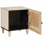Armadio da Notte Bianco 80 x 50 x 40 cm Legno ingegnerizzato