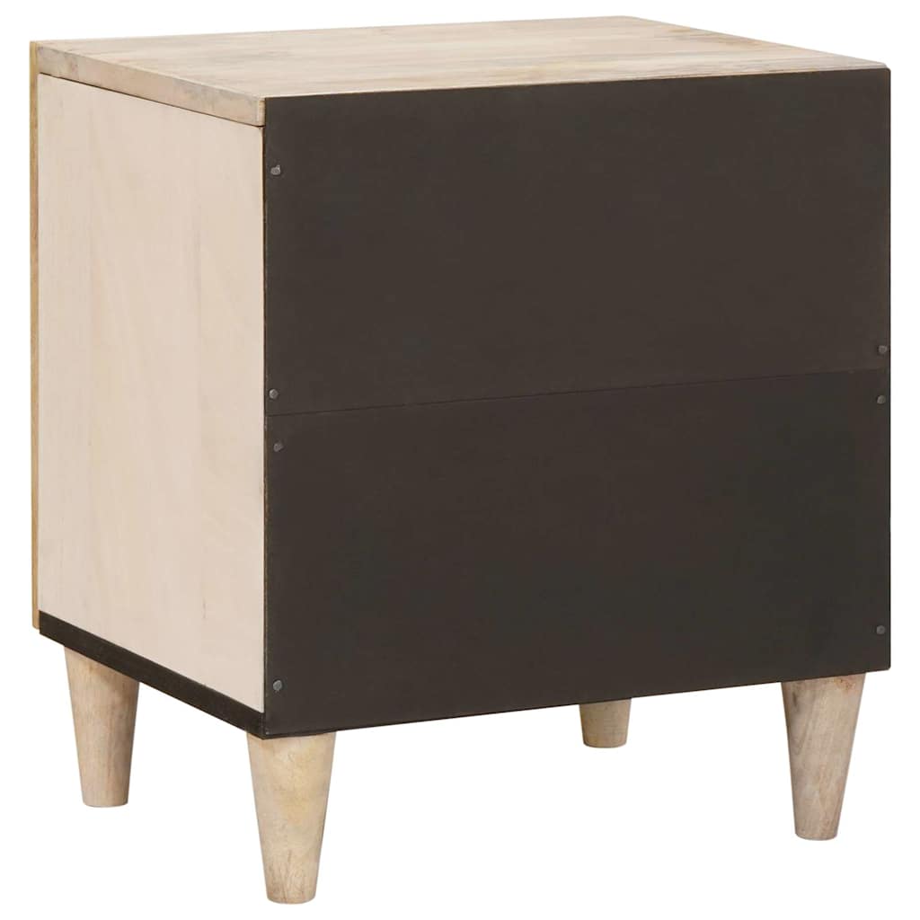 Armadio da Notte Bianco 80 x 50 x 40 cm Legno ingegnerizzato