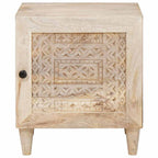 Armadio da Notte Bianco 80 x 50 x 40 cm Legno ingegnerizzato