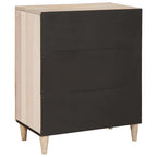 Credenza Bianco 60 x 33 x 75 cm legno massello di mango