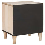 Armadio da Notte 2 pcs Bianco 40 x 33 x 46 cm