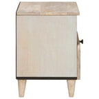 Armadio da Notte 2 pcs Bianco 40 x 33 x 46 cm